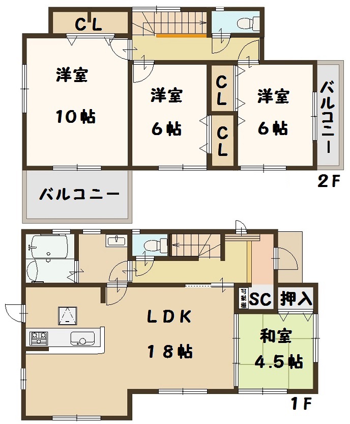 河合町 池部 新築 3号棟 契約済み! 河合町 池部 新築 3号棟 契約済み!