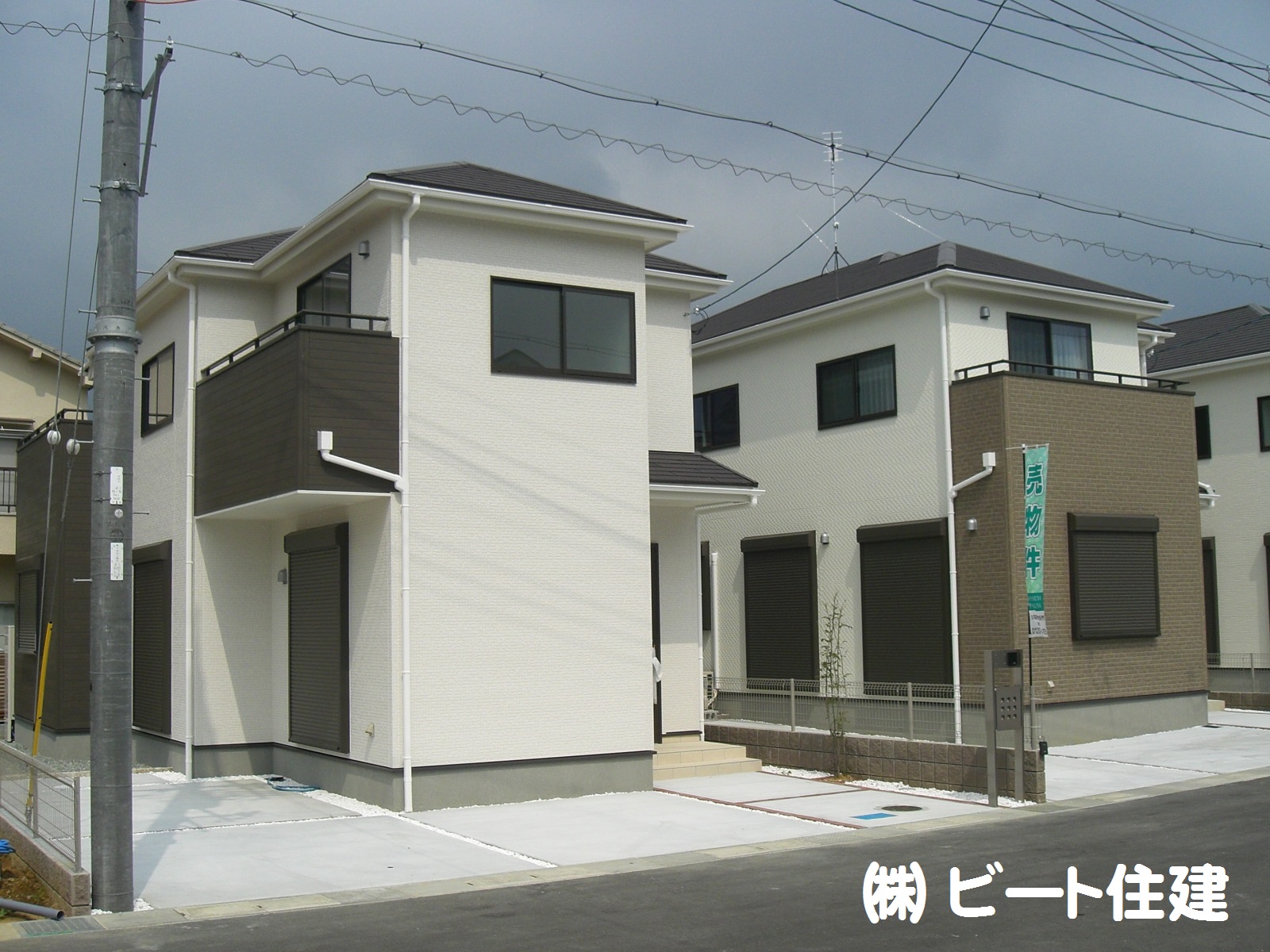 河合町 池部 新築 全3棟 現地画像 河合町 池部 新築 全3棟 現地画像